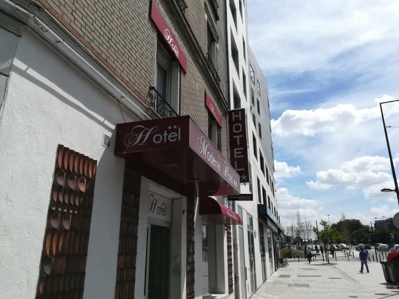 Hotel Moderne Saint-Denis  Exterior foto